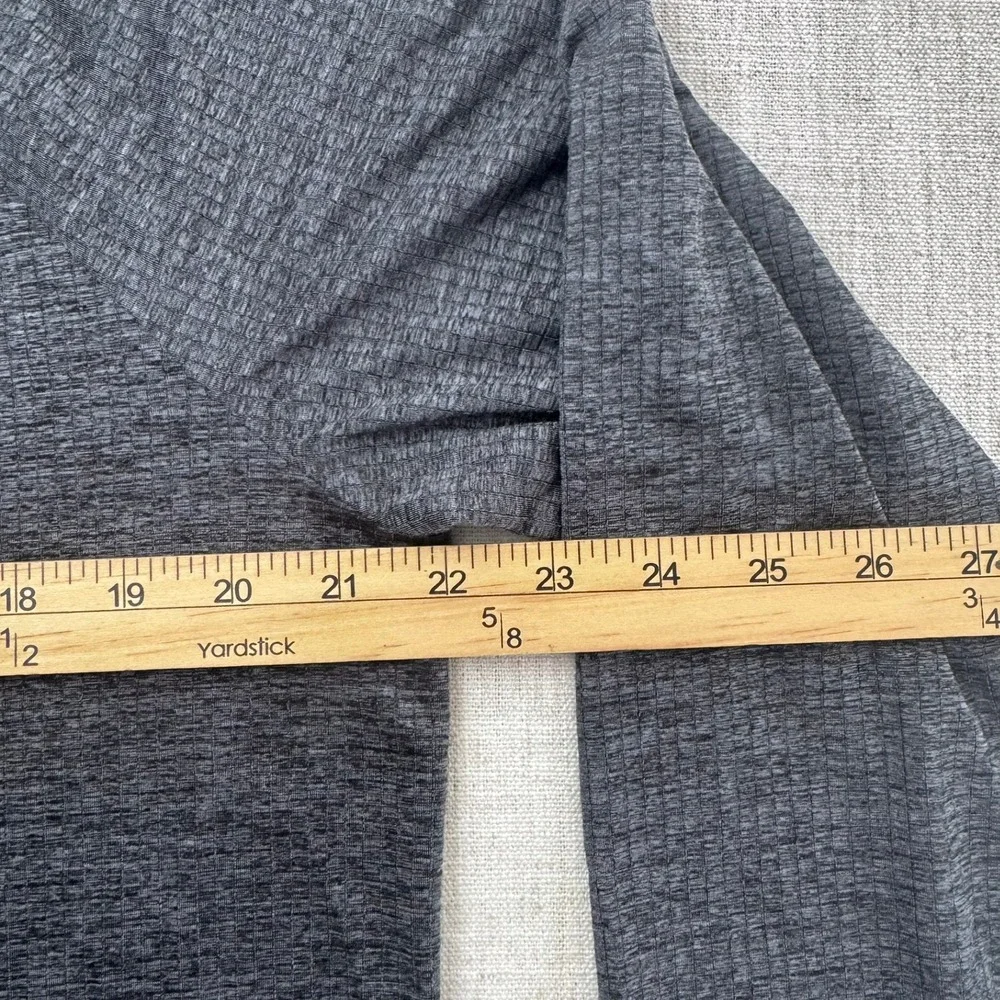 Spyder Mens ProW-B Quarter Zip Pullover Gray‎ Heather Active Top Large